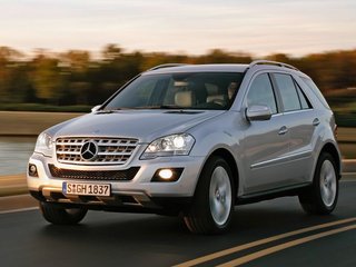 2008 Mercedes-Benz M-Класс 320 II (W164) Рестайлинг, чёрный, 2250000 рублей, вид 1