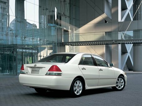 2002 Toyota Mark II IX (X110), серебристый, 650000 рублей - вид 3
