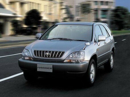 1999 Toyota Harrier I (XU10), бежевый, 680000 рублей
