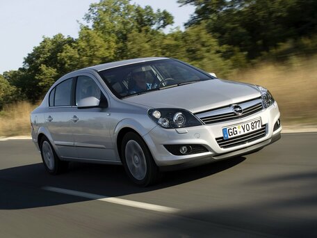 2012 Opel Astra H Рестайлинг, чёрный, 450000 рублей