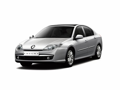 2008 Renault Laguna III, чёрный