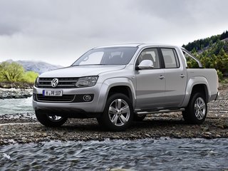 2011 Volkswagen Amarok I, чёрный, 1700000 рублей, вид 1