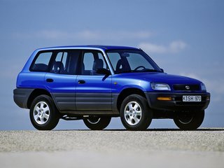 1995 Toyota RAV4 I (XA10), зелёный, 550000 рублей, вид 1