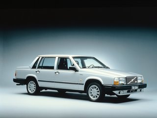 1987 Volvo 740, белый, 300000 рублей, вид 1