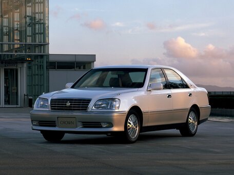 2002 Toyota Crown XI (S170), серый, 1400000 рублей