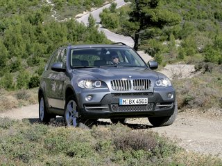 2008 BMW X5 4.8i II (E70), чёрный, 1850000 рублей, вид 1