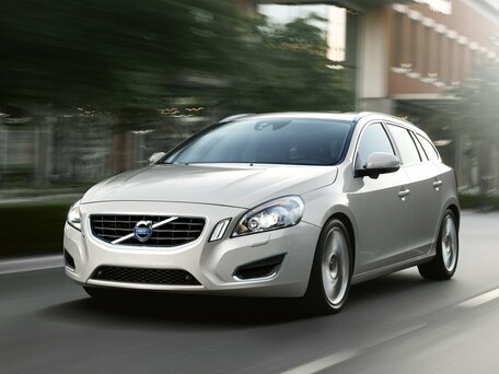 2012 Volvo V60 I, чёрный, 1250000 рублей