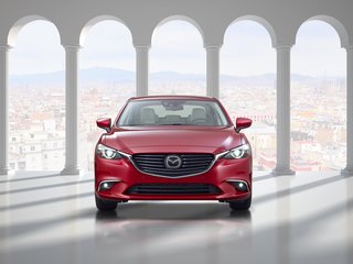 2015 Mazda 6 III (GJ) Рестайлинг, чёрный, 1699700 рублей, вид 3