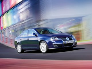 2007 Volkswagen Jetta V, пурпурный, 450000 рублей, вид 1