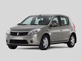 2011 Renault Sandero I, синий, 325000 рублей, вид 1