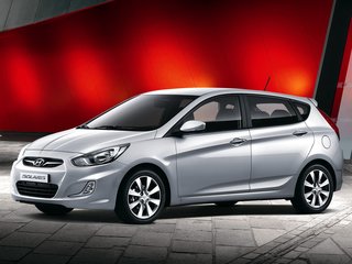 2012 Hyundai Solaris I, синий, 630000 рублей, вид 1