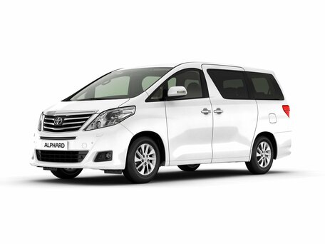 2011 Toyota Alphard II, белый, 3000000 рублей