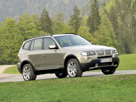 2009 BMW X3 20d I (E83) Рестайлинг, красный, 1000000 рублей