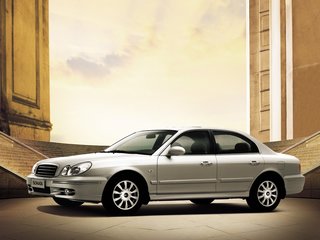 2005 Hyundai Sonata IV (EF) Рестайлинг, чёрный, 380000 рублей, вид 1