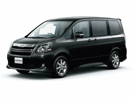 2007 Toyota Noah II (R70), чёрный, 1500000 рублей