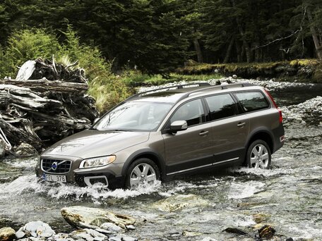 2008 Volvo XC70 II, синий, 1400000 рублей