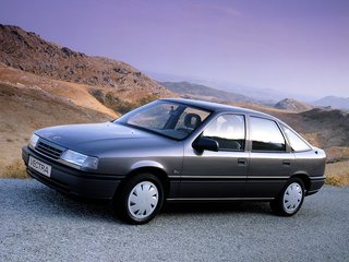 1990 Opel Vectra KAT A, пурпурный, 300000 рублей, вид 1