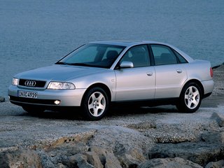 1999 Audi A4 I (B5) Рестайлинг, белый, 500000 рублей, вид 1