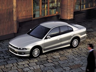 2000 Mitsubishi Galant VIII Рестайлинг, чёрный, 250000 рублей, вид 1