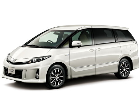 2014 Toyota Estima III Рестайлинг 2, белый
