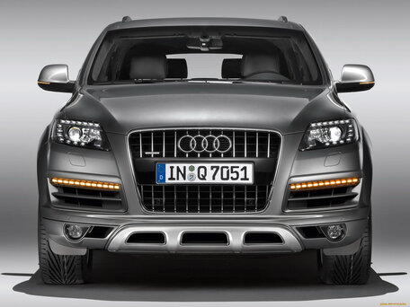 2012 Audi Q7 I (4L) Рестайлинг, серебристый, 2500000 рублей - вид 2
