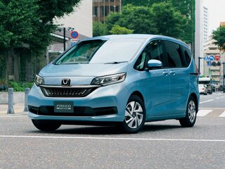 2019 Honda Freed II Рестайлинг, белый, 1870000 рублей, вид 1