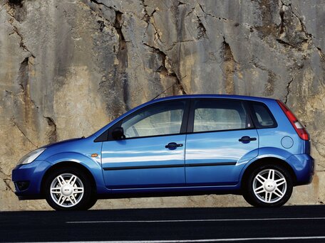 2006 Ford Fiesta Mk5, фиолетовый - вид 1