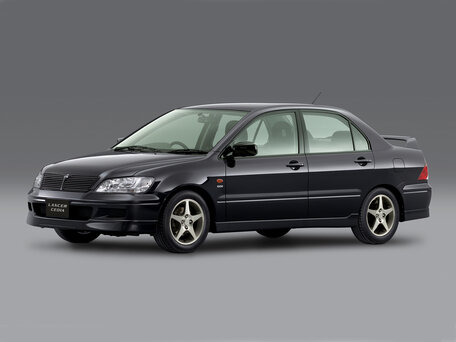 2001 Mitsubishi Lancer Cedia IX, чёрный, 350000 рублей