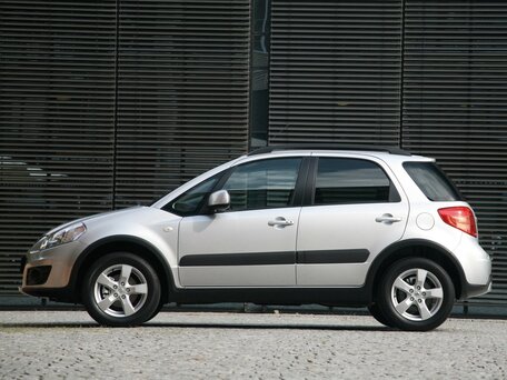 2013 Suzuki SX4 I (Classic) Рестайлинг, серый - вид 1