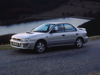 1999 Subaru Impreza I, серебристый, 455000 рублей, вид 1