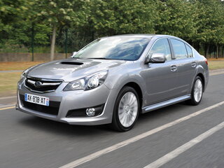 2011 Subaru Legacy V, чёрный, 1700000 рублей, вид 1