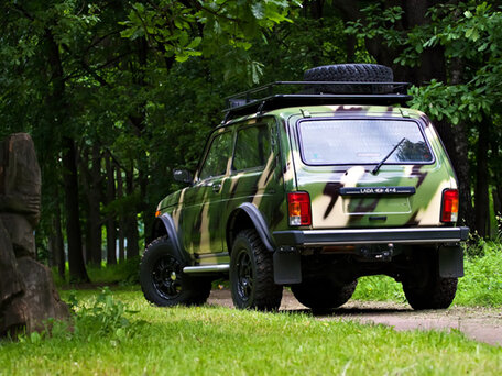 2010 Lada (ВАЗ) 2121 (4x4) Рысь I Рестайлинг, коричневый - вид 3
