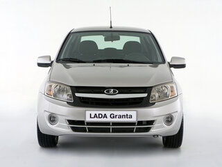 2013 Lada (ВАЗ) Granta I, красный, 199000 рублей, вид 3