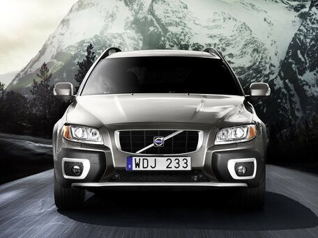 2008 Volvo XC70 II, синий, 1400000 рублей - вид 2