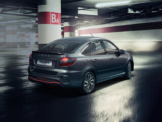 2026 Lada (ВАЗ) Granta Sport I Рестайлинг, синий, 1581000 рублей, вид 4