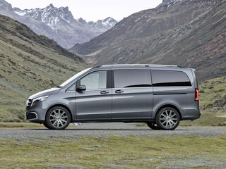 2026 Mercedes-Benz V-Класс Long 260 длинный III (W447) Рестайлинг, чёрный, 15018810 рублей, вид 2
