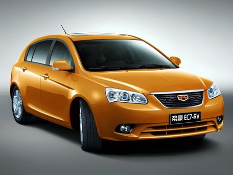 2013 Geely Emgrand EC7, красный - вид 1