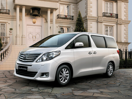 2011 Toyota Alphard II, белый, 3000000 рублей - вид 1