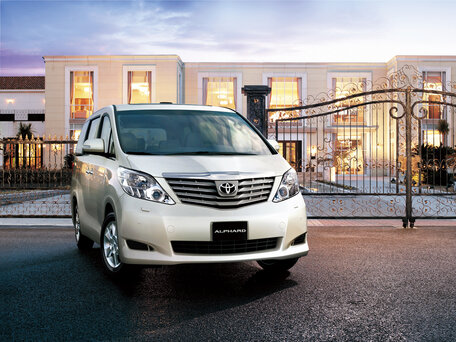 2011 Toyota Alphard II, белый, 3000000 рублей - вид 2