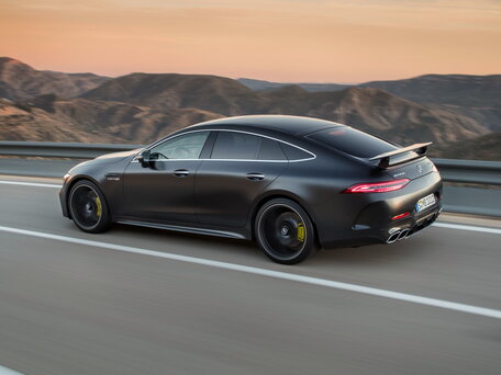 2019 Mercedes-Benz AMG GT 4-Door Coupe 63 I, синий - вид 2