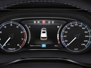 Приборная панель с цветным информационным 7-дюймовым ЖК-дисплеем