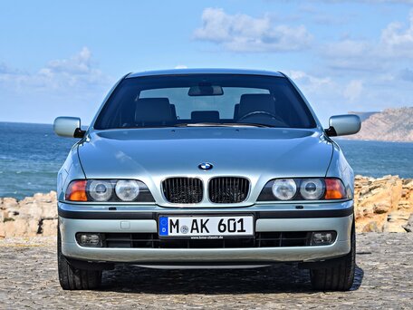 1996 BMW 5 серии 520i IV (E39), синий, 500000 рублей - вид 2