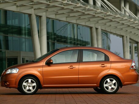 2008 Chevrolet Aveo I Рестайлинг, чёрный - вид 1