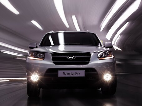 2008 Hyundai Santa Fe II, белый, 1350000 рублей - вид 2