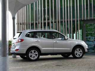 2012 Hyundai Santa Fe II Рестайлинг, серый, 1240000 рублей, вид 2