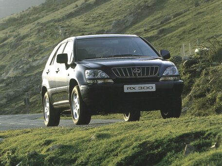 1999 Lexus RX 300 I, чёрный, 900000 рублей - вид 2