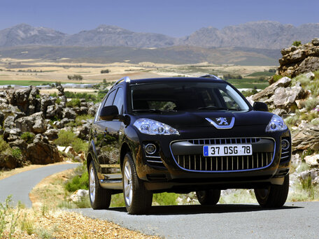 2008 Peugeot 4007, бежевый - вид 2