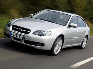 2004 Subaru Legacy IV, чёрный, 1000000 рублей, вид 1