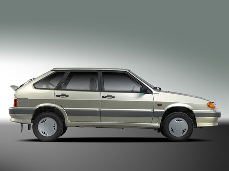2011 Lada (ВАЗ) 2114, серебристый - вид 1