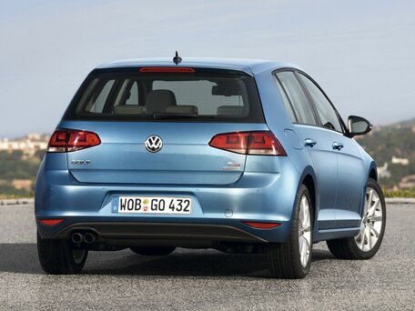 2014 Volkswagen Golf VII, голубой - вид 3